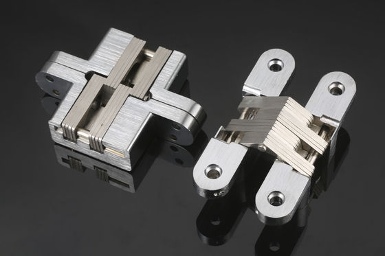 SOSS Door Hinges inoxidável durável, Chrome SOSS Heavy Duty Concealed Hinges