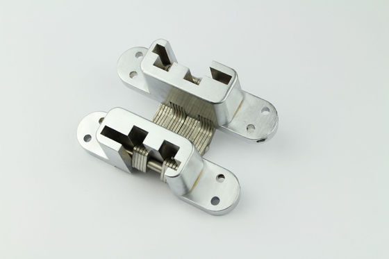 SOSS Hinges invisível inoxidável resistente, dobradiças de porta resistentes escondidas níquel
