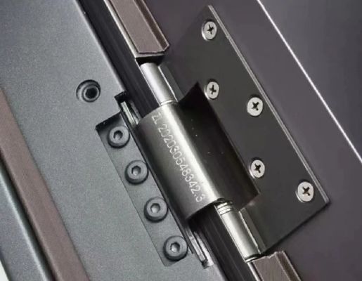Conjunto oculto de dobradiças de portas de aço inoxidável