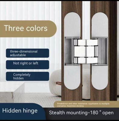 Pára-choque silencioso 180 3D-REGULTABLE HINGED Pára-choque oculto grau
